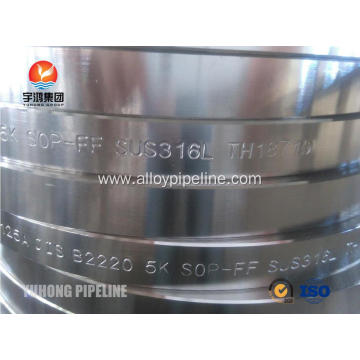 JIS B2220 SUS316L FLANGE BV MODE II